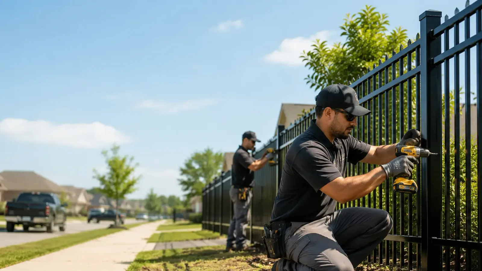 Metal Fence Installation in Federal Dam, MN